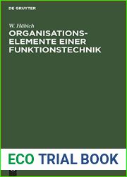 Organisationselemente einer Funktionstechnik (German Edition)
