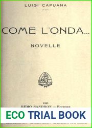 Come l|onda… Novelle
