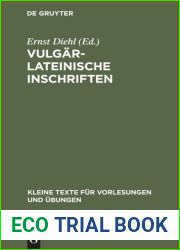 Vulgarlateinische Inschriften