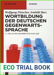 Wortbildung der deutschen Gegenwartssprache