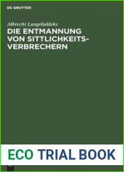 Die Entmannung von Sittlichkeitsverbrechern (German Edition)