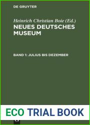 Neues Deutsches Museum : Band 1