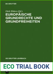 Europaische Grundrechte und Grundfreiheiten (German Edition)