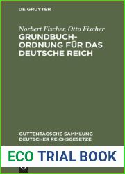 Grundbuchordnung fur das Deutsche Reich