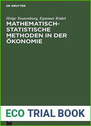 Mathematisch-statistische Methoden in der Okonomie (German Edition)