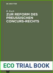 Zur Reform des preussischen Concurs-Rechts