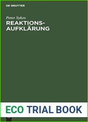 Reaktionsaufklarung: Methoden und Kriterien der organischen Reaktionsmechanistik (German Edition)