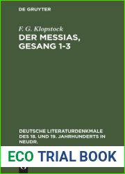 Der Messias, Gesang 1-3
