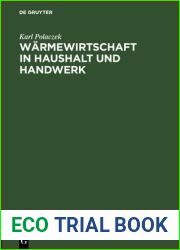 Warmewirtschaft in Haushalt und Handwerk