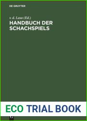 Handbuch der Schachspiels