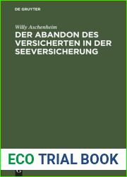 Der Abandon des Versicherten in der Seeversicherung