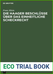Die Haager Beschlusse Uber Das Einheitliche Scheckrecht