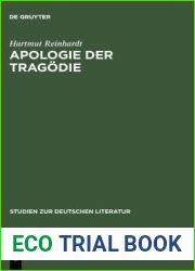 Apologie der Tragodie: Studien zur Dramatik Friedrich Hebbels (Studien zur deutschen Literatur, 104) (German Edition)