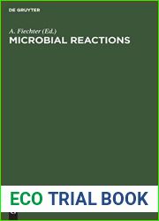 Microbial Reactions (German Edition)