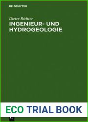 Ingenieur- Und Hydrogeologie (German Edition)