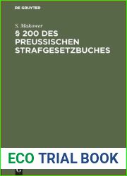 ? 200 des Preussischen Strafgesetzbuches