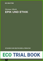 Epik Und Ethik: Eine Theologisch-Ethische Interpretation Der Josephromane Thomas Manns