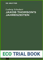 Jakob Thomson|s Jahreszeiten (German Edition)