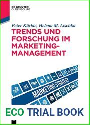 Trends und Forschung im Marketingmanagement (De Gruyter Studium) (German Edition)