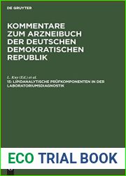 Lipidanalytische Prufkomponenten in der Laboratoriumsdiagnostik (Kommentare zum Arzneibuch der Deutschen Demokratischen Republik, 15) (German Edition)
