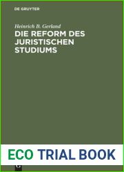 Die Reform des juristischen Studiums
