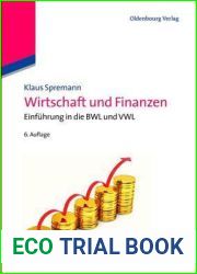 Wirtschaft Und Finanzen: Einf?hrung in Die Bwl Und Vwl