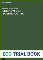 Lexikon der Sozialpolitik (German Edition)