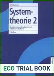 Systemtheorie 2: Mehrdimensionale, Adaptive Und Nichtlineare Systeme