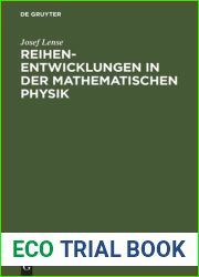 REIHENENTWICKLUNGEN IN DER MATHEMATISCHEN PHYSIK