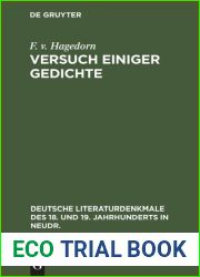 Versuch einiger Gedichte