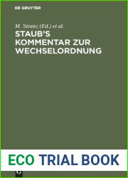 Staub|s Kommentar zur Wechselordnung