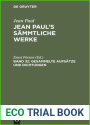 Jean Paul|s Sammtliche Werke : Band 32
