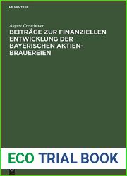 Beitrage zur finanziellen Entwicklung der bayerischen Aktien-Brauereien (German Edition)