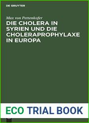 Die Cholera in Syrien und die Choleraprophylaxe in Europa (German Edition)