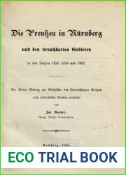 Die Preussen in Nurnberg und den benachbarten Gebieten in den Jahren 1757, 1758 und 1762