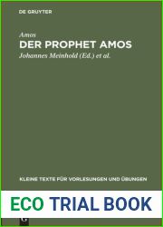 Der Prophet Amos