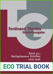 Gesamtausgabe . Band 23 Teilband 2 Nachgelassene Schriften