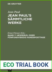 Jean Paul|s Sammtliche Werke. Band 7
