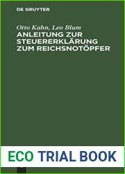Anleitung zur Steuererklarung zum Reichsnotopfer: nach dem Gesetz vom 31. Dezember 1919 (German Edition)