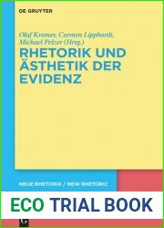 Rhetorik und Asthetik der Evidenz