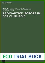 Radioaktive Isotope in der Chirurgie (German Edition)