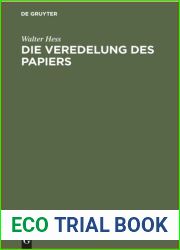 Die Veredelung des Papiers