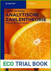 Analytische Zahlentheorie: Rund um den Primzahlsatz (De Gruyter Studium) (German Edition)