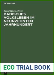 Badisches Volksleben im neunzehnten Jahrhundert (German Edition)