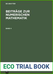 Beitrage zur Numerischen Mathematik : Band 4