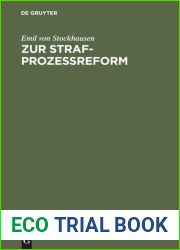 Zur Strafprozessreform