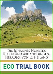 Dr. Johannes Horkel|s Reden Und Abhandlungen (German Edition)