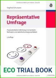 Reprasentative Umfrage: Praxisorientierte Einfuhrung in empirische Methoden und statistische Analyseverfahren (Lehr- und Handbucher der Politikwissenschaft) (German Edition)