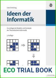 Ideen der Informatik: Grundlegende Modelle und Konzepte der theoretischen Informatik