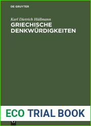 Griechische Denkwurdigkeiten